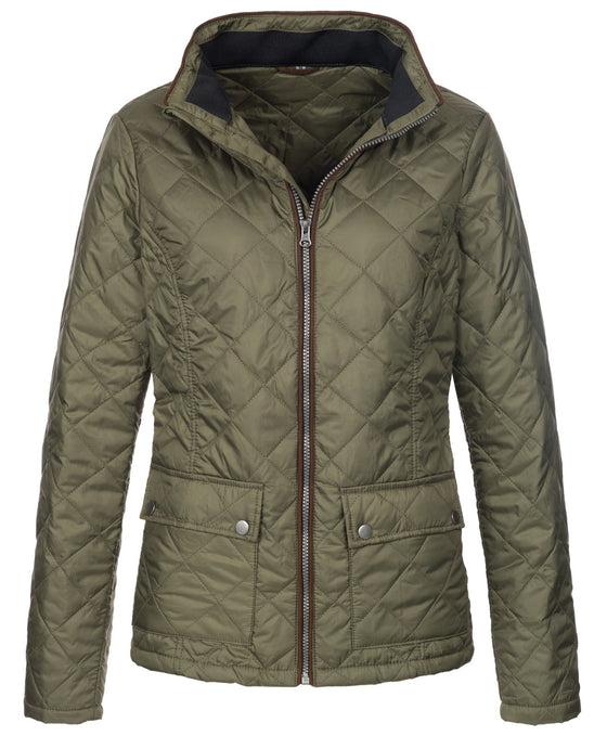 Women's Active Quilted Jacket - kustomteamwear.com