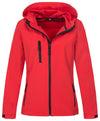 Women's Active Softest Shell Hooded Jacket - kustomteamwear.com