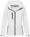 Women's Active Softest Shell Hooded Jacket - kustomteamwear.com