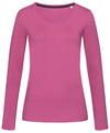 Women's Claire V-neck Long Sleeve - kustomteamwear.com