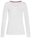 Women's Claire V-neck Long Sleeve - kustomteamwear.com