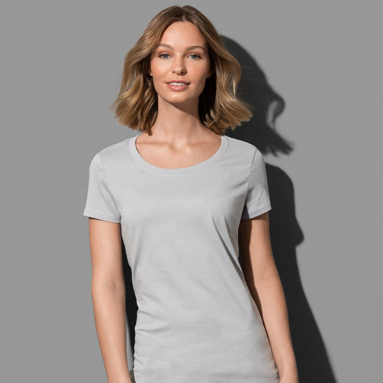 Women's Janet Organic Crew Neck - kustomteamwear.com