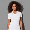 Women's Premium Cotton Polo - kustomteamwear.com