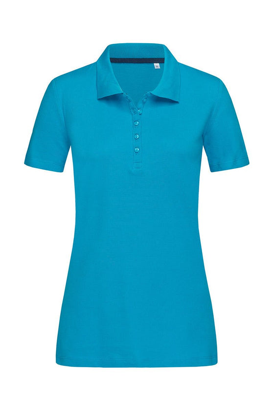Women's Premium Cotton Polo - kustomteamwear.com