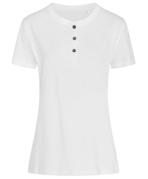 Women's Sharon Henley T-shirt - kustomteamwear.com