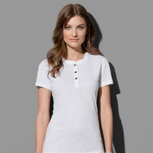  Women's Sharon Henley T-shirt - kustomteamwear.com