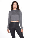 Women's Tri-Blend Cropped Hoodie - kustomteamwear.com