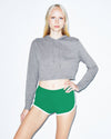 Women's Tri-Blend Cropped Hoodie - kustomteamwear.com