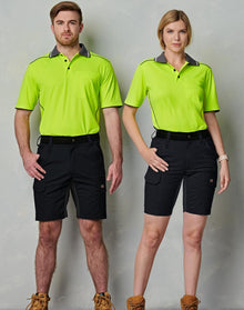  WP25 Rip Stop Poly/Cotton Stretch Work Shorts - kustomteamwear.com