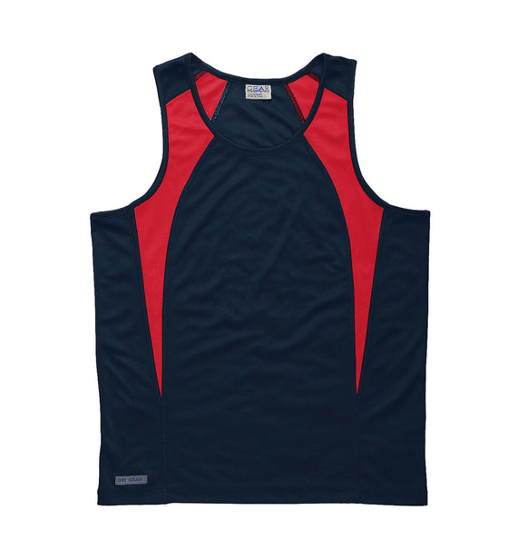 Youth Dri Gear Spliced Zenith Singlet - kustomteamwear.com