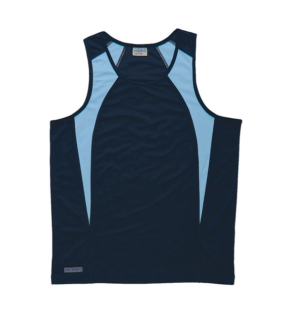 Youth Dri Gear Spliced Zenith Singlet - kustomteamwear.com