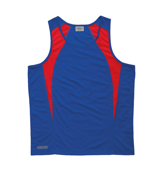 Youth Dri Gear Spliced Zenith Singlet - kustomteamwear.com