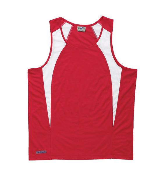 Youth Dri Gear Spliced Zenith Singlet - kustomteamwear.com