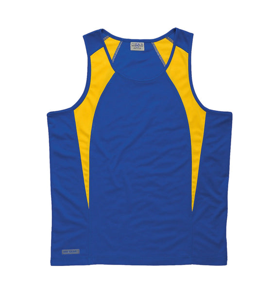 Youth Dri Gear Spliced Zenith Singlet - kustomteamwear.com